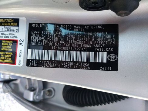 Used 2011 Toyota Avalon FWD image 21