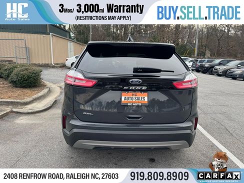 Used 2021 Ford Edge SEL w/ Cargo Accessory Package FWD image 4