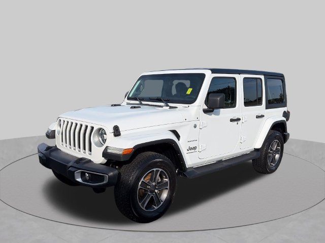 Used 2023 Jeep Wrangler Unlimited Sahara w/ LED Lighting Group AWD/4WD 360° Tour