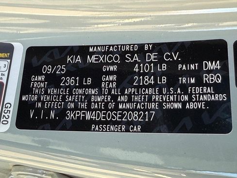 Used 2025 Kia K4 GT-Line w/ GT-Line Sunroof Package image 26