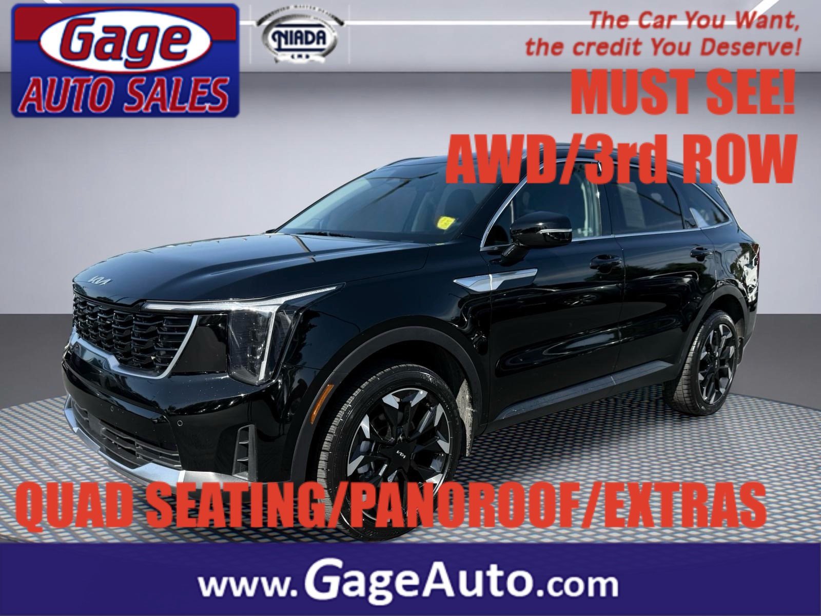 Used 2025 Kia Sorento X-Line EX AWD/4WD image 1