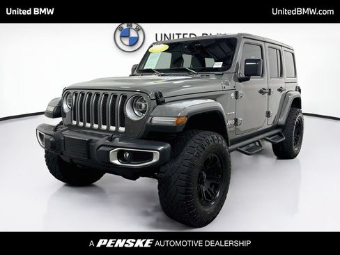 Used 2020 Jeep Wrangler Unlimited Sahara AWD/4WD image 1