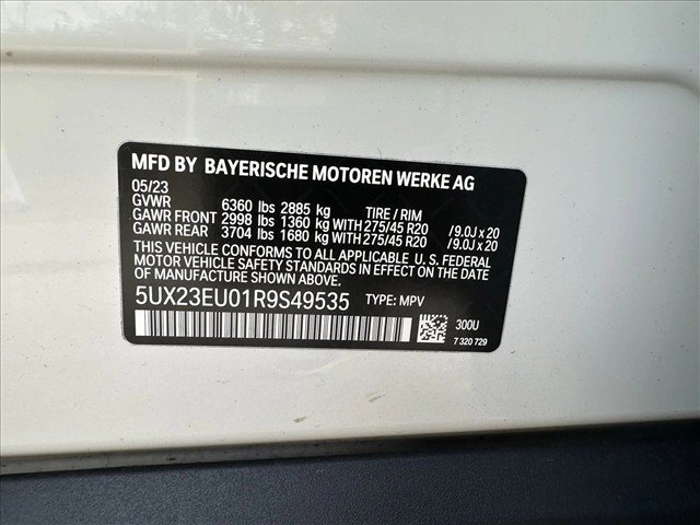 Certified 2024 BMW X5 xDrive40i w/ Parking Assistance Package AWD/4WD image 16