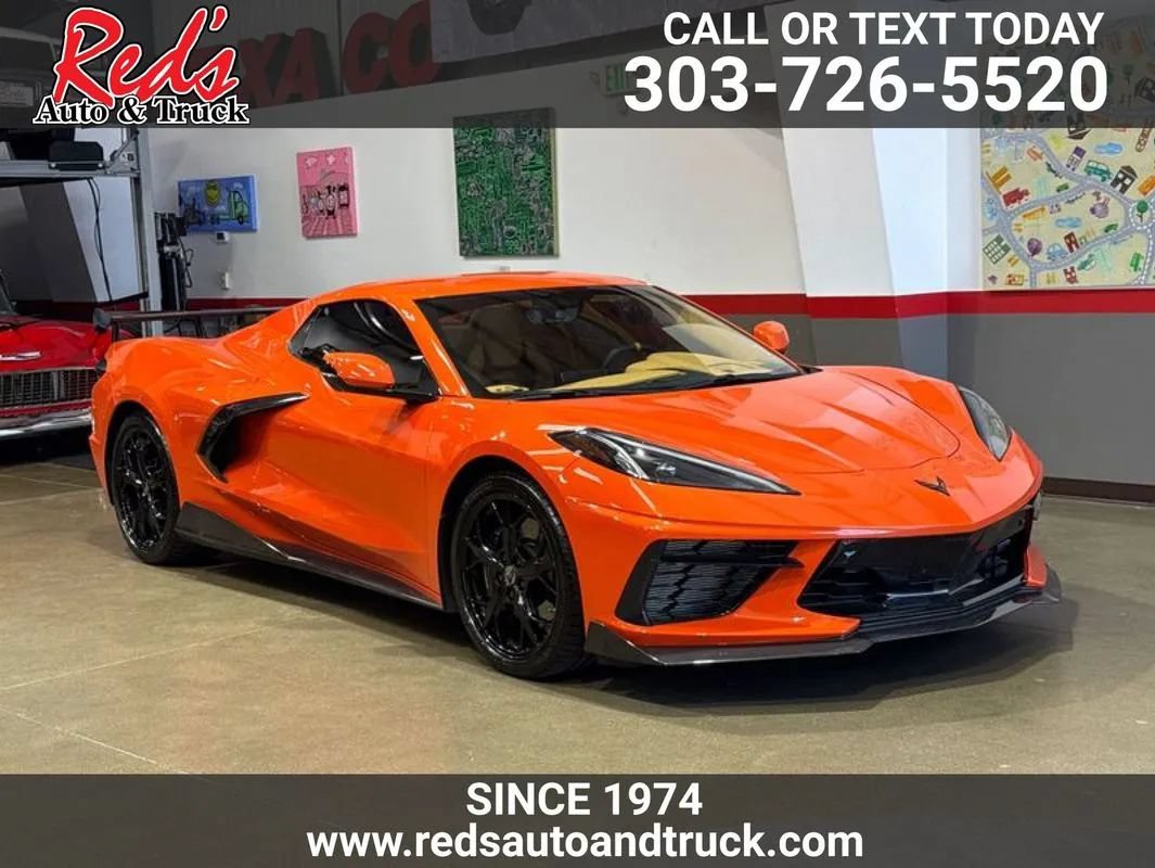 Used 2020 Chevrolet Corvette Stingray Premium Conv w/ 3LT Preferred Equipment Group RWD image 1