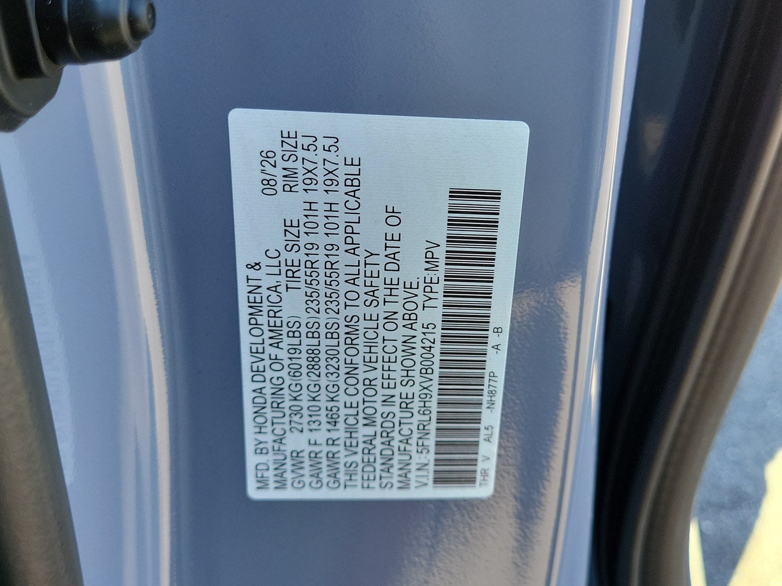 New 2027 Honda Odyssey Elite image 33