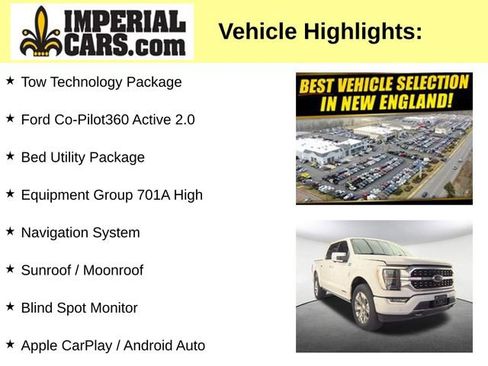 Used 2022 Ford F150 Platinum w/ FX4 Off-Road Package AWD/4WD image 3