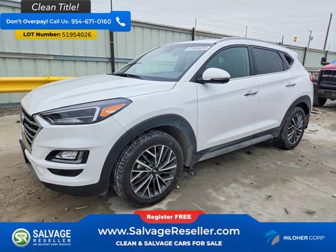 Used 2021 Hyundai Tucson Limited FWD image 1
