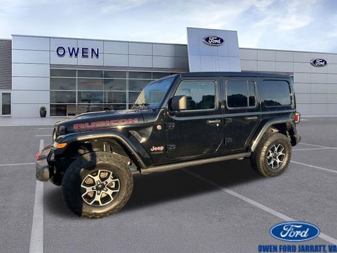 Used 2021 Jeep Wrangler Unlimited Rubicon AWD/4WD image 1