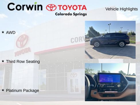 Used 2026 Toyota Highlander Platinum AWD/4WD image 14