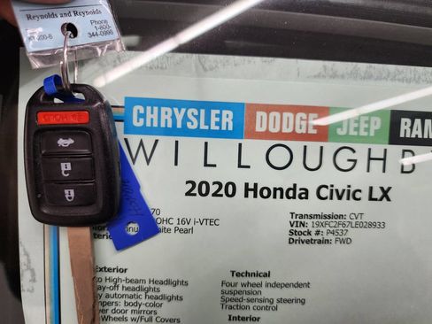 Used 2020 Honda Civic LX image 38