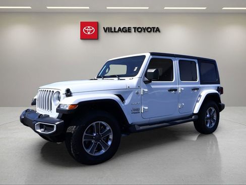 Used 2021 Jeep Wrangler Unlimited Sahara AWD/4WD image 1