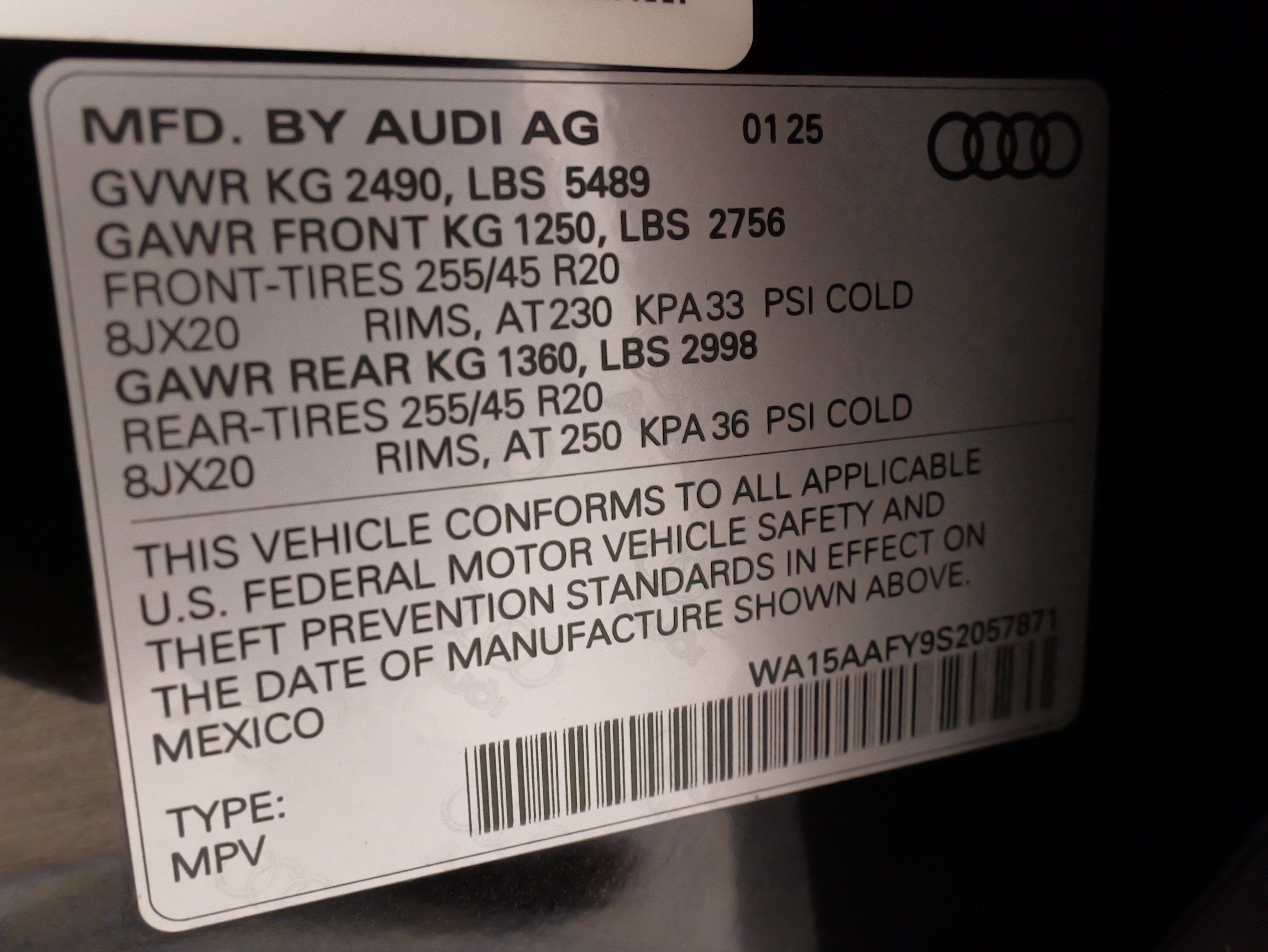 Used 2025 Audi Q5 2.0T Premium Plus w/ Premium Plus Package AWD/4WD image 62