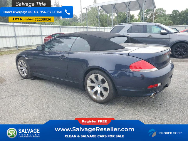 Used 2007 BMW 650i Convertible RWD image 3
