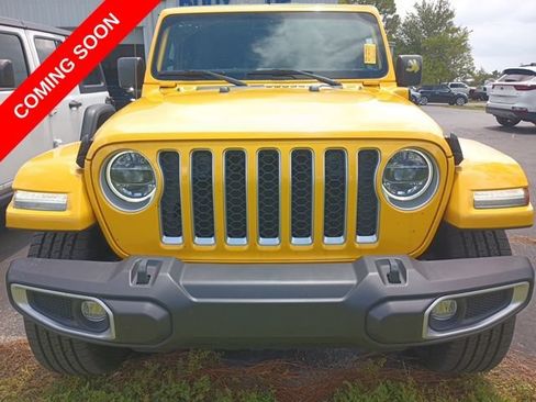 Certified 2021 Jeep Wrangler Unlimited Sahara w/ Cold Weather Group AWD/4WD image 1