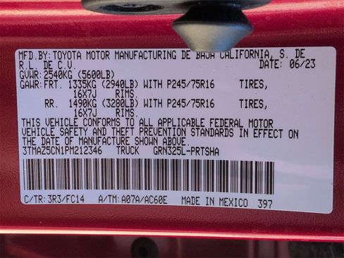 Used 2023 Toyota Tacoma SR5 image 28