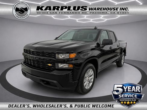 Used 2022 Chevrolet Silverado 1500 Custom RWD image 1