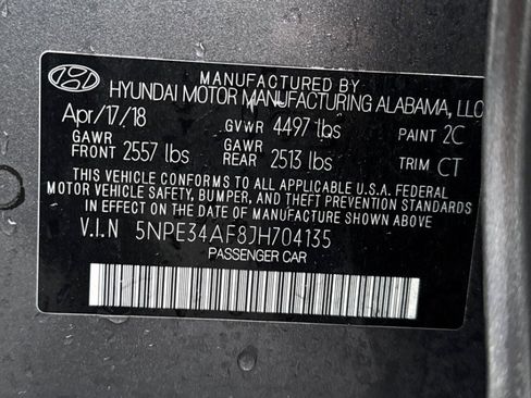 Used 2018 Hyundai Sonata Sport w/ Cargo Package image 41