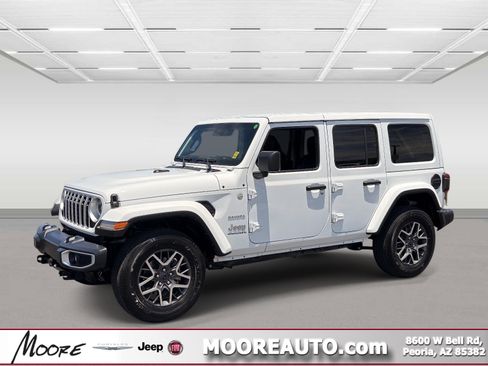 Used 2024 Jeep Wrangler Unlimited Sahara AWD/4WD image 1