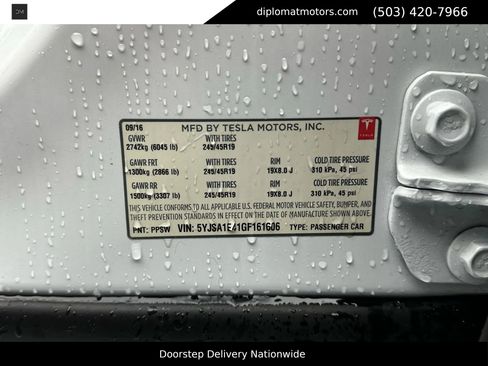 Used 2016 Tesla Model S P100D image 42