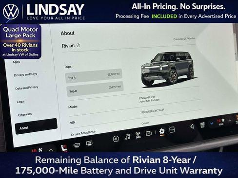 Used 2024 Rivian R1S Adventure AWD/4WD image 24