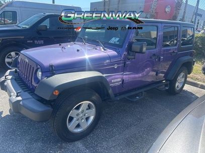 Used 2017 Jeep Wrangler Unlimited Sport w/ Quick Order Package 24S