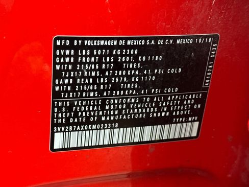 Used 2019 Volkswagen Tiguan SE image 29