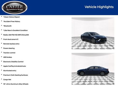 Certified 2026 Hyundai Sonata Blue FWD image 4
