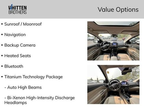 Used 2017 Ford Escape Titanium w/ Equipment Group 301A AWD/4WD image 4