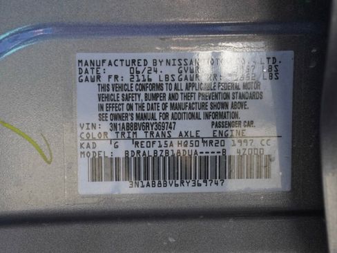 Certified 2024 Nissan Sentra 2.0 S image 24