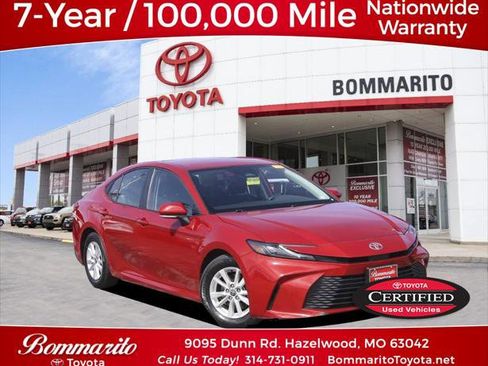 Certified 2025 Toyota Camry LE FWD image 1