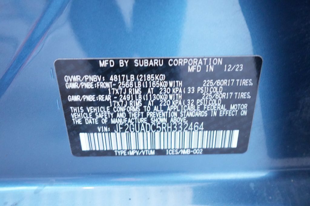 Used 2024 Subaru Crosstrek 2.0i Premium AWD/4WD image 42