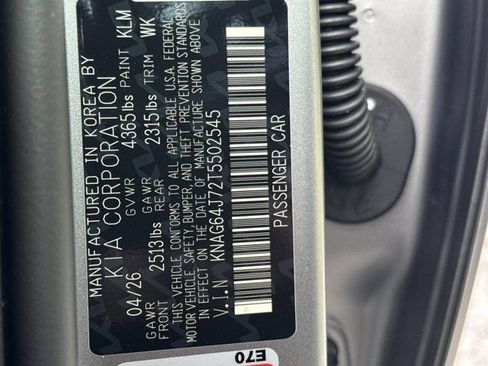 New 2026 Kia K5 GT-Line w/ GT-Line Red Interior Package FWD image 37