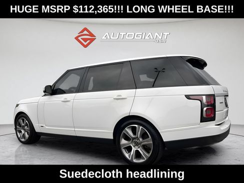 Used 2019 Land Rover Range Rover Long Wheelbase Supercharged AWD/4WD image 4