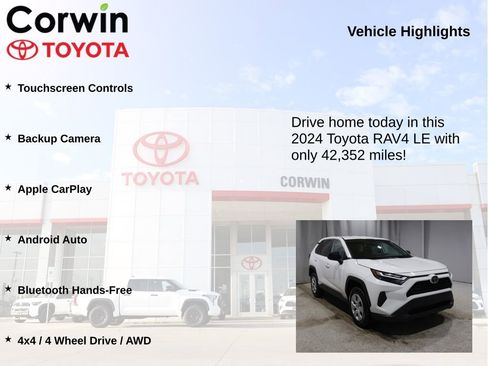 Used 2024 Toyota RAV4 LE image 6