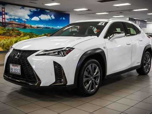 Certified 2021 Lexus UX 250h F Sport w/ Accessory Package (Z2) image 3