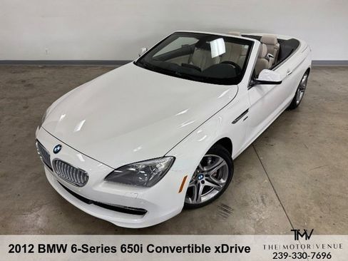 Used 2012 BMW 650i xDrive Convertible AWD/4WD image 7