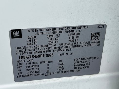 Used 2022 Buick Envision Preferred image 56