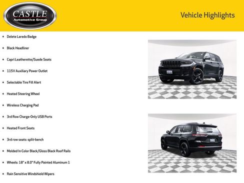 Used 2023 Jeep Grand Cherokee L Laredo AWD/4WD image 7