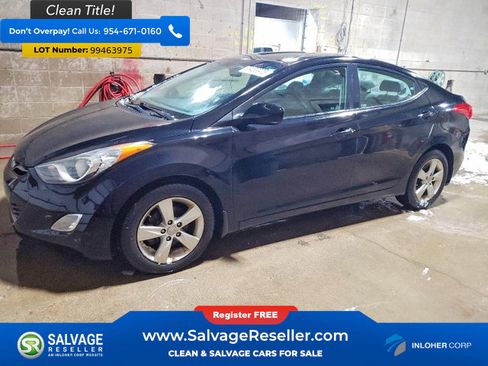 Used 2013 Hyundai Elantra GLS w/ Preferred Pkg FWD image 1