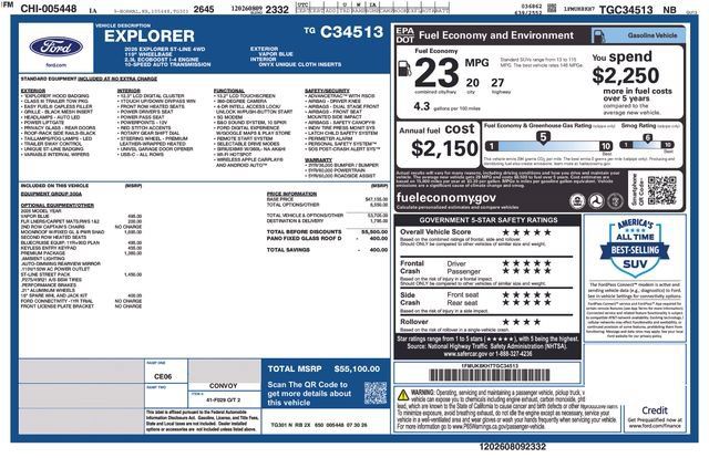 New 2026 Ford Explorer ST-Line w/ ST-Line Street Pack AWD/4WD image 24