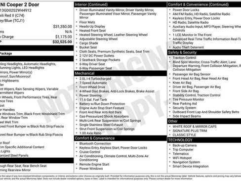 Certified 2025 MINI Cooper 2-Door Hardtop FWD image 9