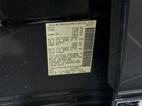 Used 2017 Nissan Murano Platinum w/ Platinum Technology Package image 37