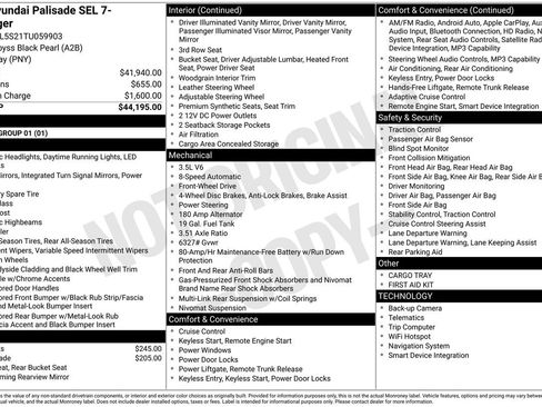 New 2026 Hyundai Palisade SEL image 7