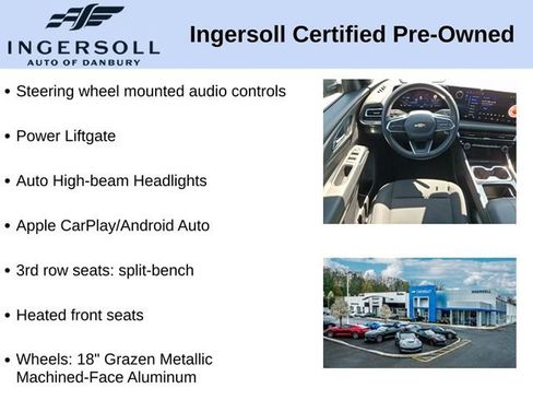 Used 2024 Chevrolet Traverse LT w/ LPO, Floor Liner Package AWD/4WD image 10