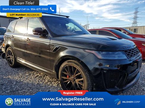 Used 2020 Land Rover Range Rover Sport SVR AWD/4WD image 5
