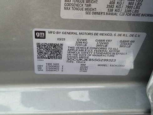 Used 2025 Chevrolet Silverado 1500 High Country w/ High Country Premium Package image 33