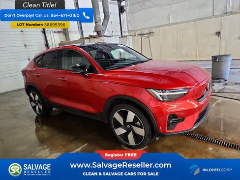 Used 2023 Volvo C40 P8 Recharge Ultimate AWD/4WD image 5
