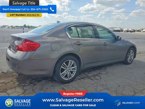 Used 2012 INFINITI G37 x Sedan w/ Premium Pkg AWD/4WD image 4