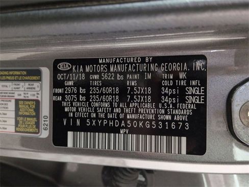 Used 2019 Kia Sorento EX image 32