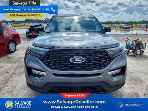 Used 2023 Ford Explorer ST-Line w/ Class IV Trailer Tow Package RWD image 7